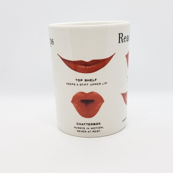 Kate Spade Lennox Read My Lips Mug Fine China - Picture 2 of 5